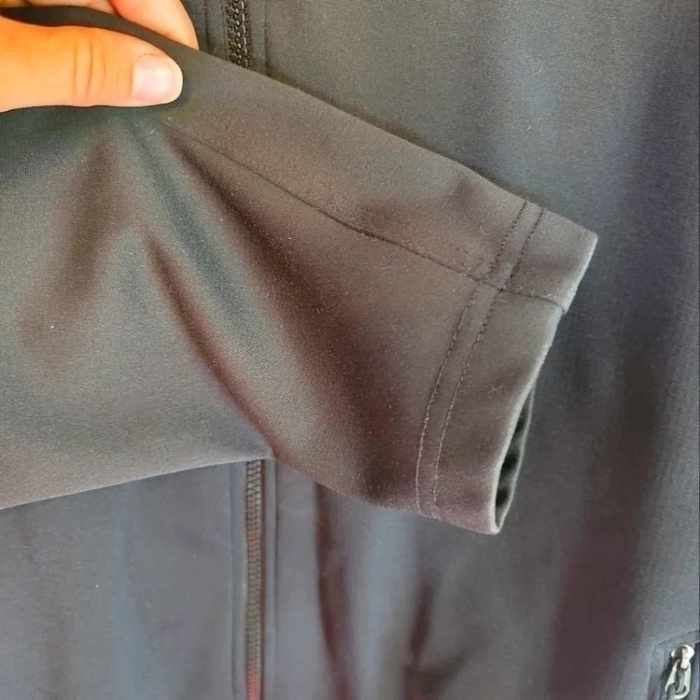 THE NORTH FACE BLACK SHELL JACKET, SZ XL